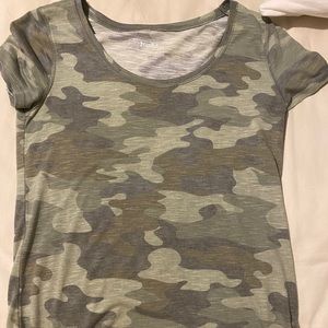 Dark green camo shirt